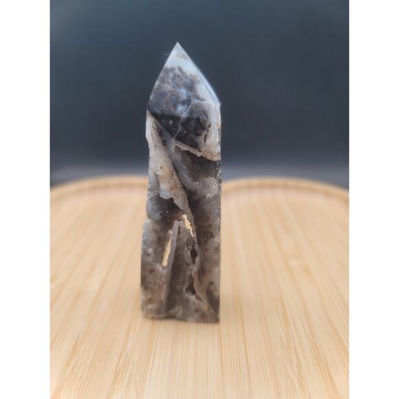 Sphalerite Crystal Druzy Tower, 53G - Picture 2 of 5